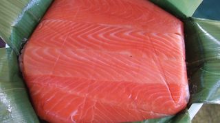 肉厚ますの寿司！