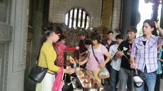 親切なボランティアの方がいました。