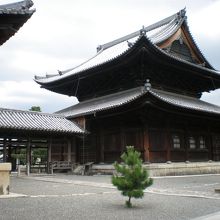 法堂に続く回廊