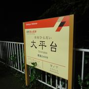 こじんまりとした駅