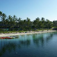 ラグーン。カヤックなどのアクティヴィティあり。