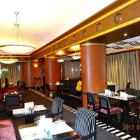 朝食ビュッフェ会場のレストラン