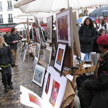 テルトル広場の画家たち