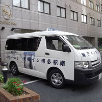 無料送迎シャトルが非常に便利！