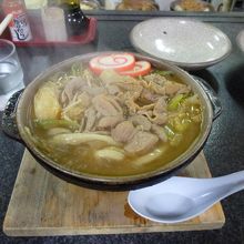 コレが本命「もつ煮込みうどん」