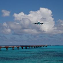 北側　（何の修正もしないでこの海の色！）