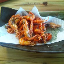 川エビの唐揚げ