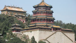 ボートで公園内を移動　蒼穹の昴の世界