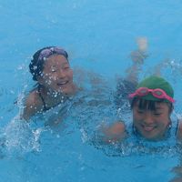 プールが楽しい！