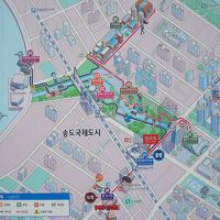 インチョン市の海の近く。インチョン大橋が、目の前。空港までシ