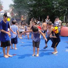 ビショビショです。