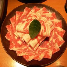 こんなに美しいしゃぶしゃぶ