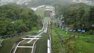 大迫力の大倉山ジャンプ競技場！