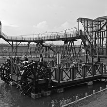 水車を漕ぐことも出来る