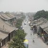 城壁の上を歩ける