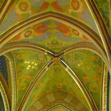 Vysehrad聖ペテロ聖パウロ教会内部装飾