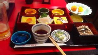 旅の名残を酒肴セットで