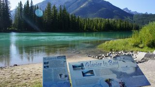 川の畔のお散歩がオススメ