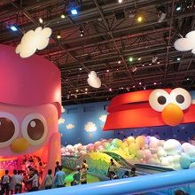 幼児向けの遊び場がたくさん