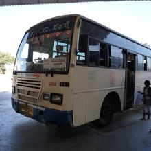ハンピ方面の長距離バス