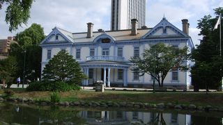 中島公園にある重要文化財「豊平館」