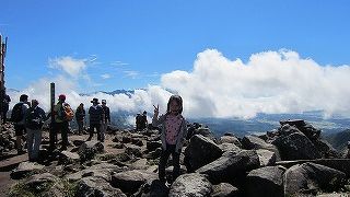 山頂の景色は最高！