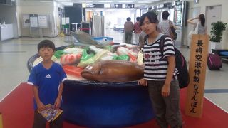 ちゃんぽんのオブジェが素敵