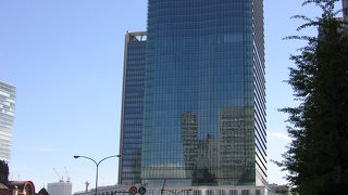 ＪＰタワー建設中