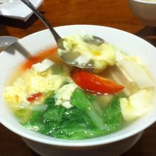 コクのあるスープ