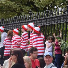 こんなところにウォーリーが！しかもいっぱいいます