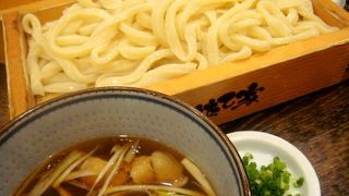 注目エリアの武蔵野うどん