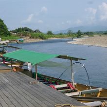 これから船に乗り込むところです