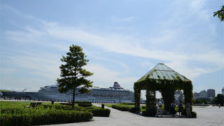 本物の海猿の人達が訓練している声が聞こえました。