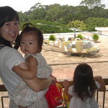 ヘリポートもあります。