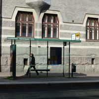 ホテル最寄りのトラム駅「Kauppiaankau」