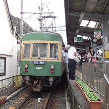 江ノ電　稲村ガ崎