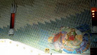 市庁舎　ちょっとした美術館みたいです