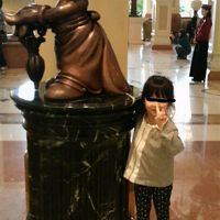 いろんなところにミッキーが！