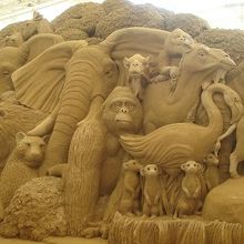 鳥取砂丘砂の美術館