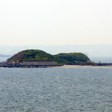 浦賀水道の第一海堡　富津公園　富津岬