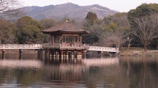 浮見堂とならまち