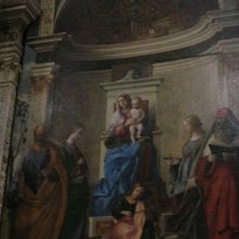 ベッリーニ「玉座の聖母と諸聖人」