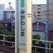 コリアンタウンの駅