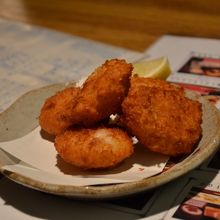 追加注文したクリームコロッケ