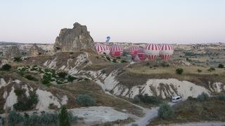 気球から見たウチヒサール