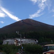 五合目からの眺め