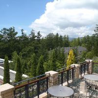 緑あふれる敷地内