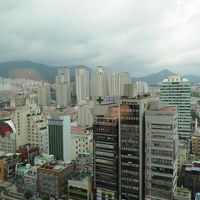 18階の部屋からの景色(朝)