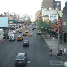 ハイラインからみたイエローキャブ