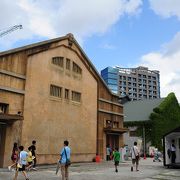 日本統治時代の建物を利用したアートスポット、レストラン、カフェの集合体